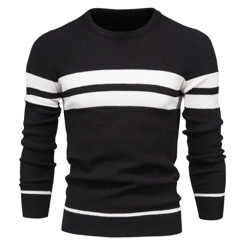 Liam - Pull en Maille Fibres Naturelles