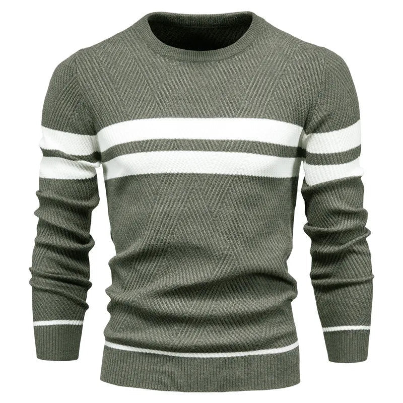 Liam - Pull en Maille Fibres Naturelles
