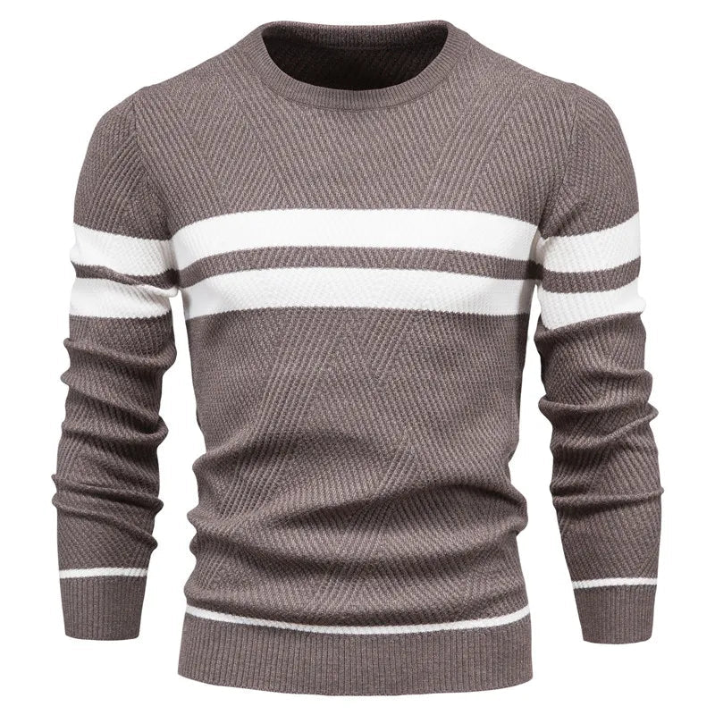 Liam - Pull en Maille Fibres Naturelles