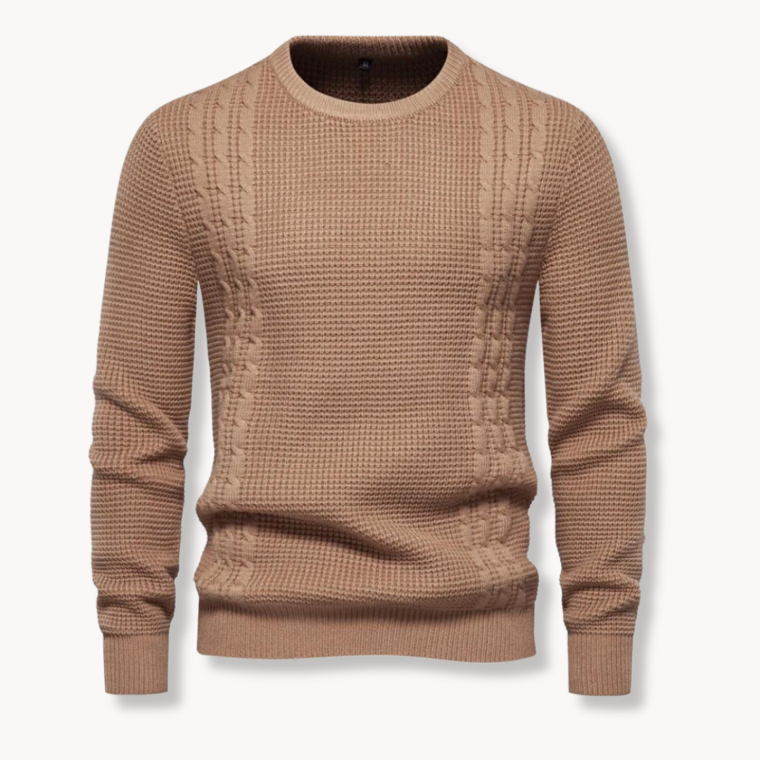 Kane - Pull en Tricot Patchwork