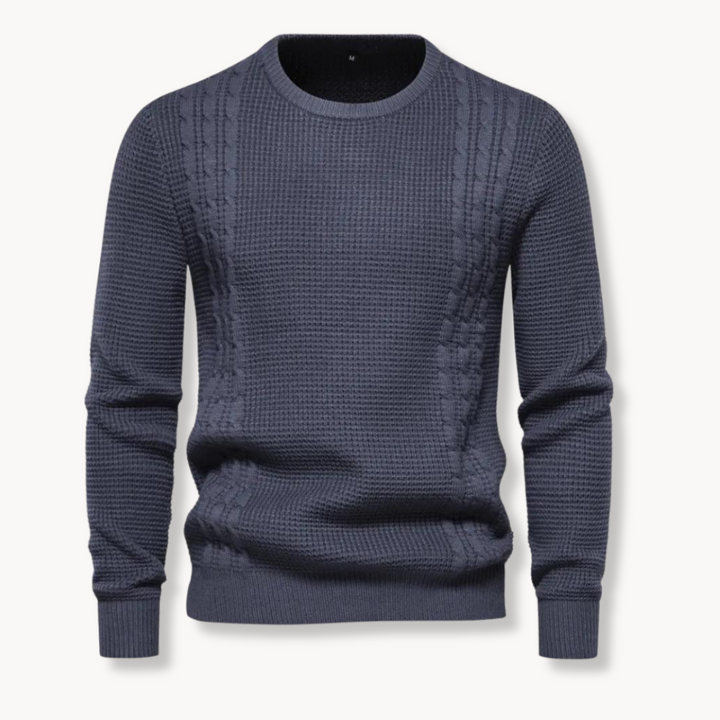 Kane - Pull en Tricot Patchwork