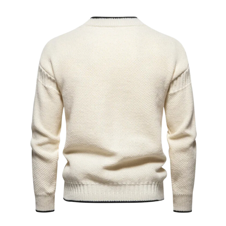 Pull en Maille - Tissu Mélangé