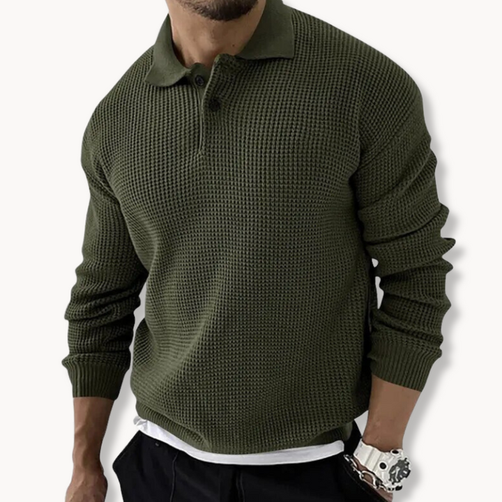 Julien - Pull Polo Tricoté
