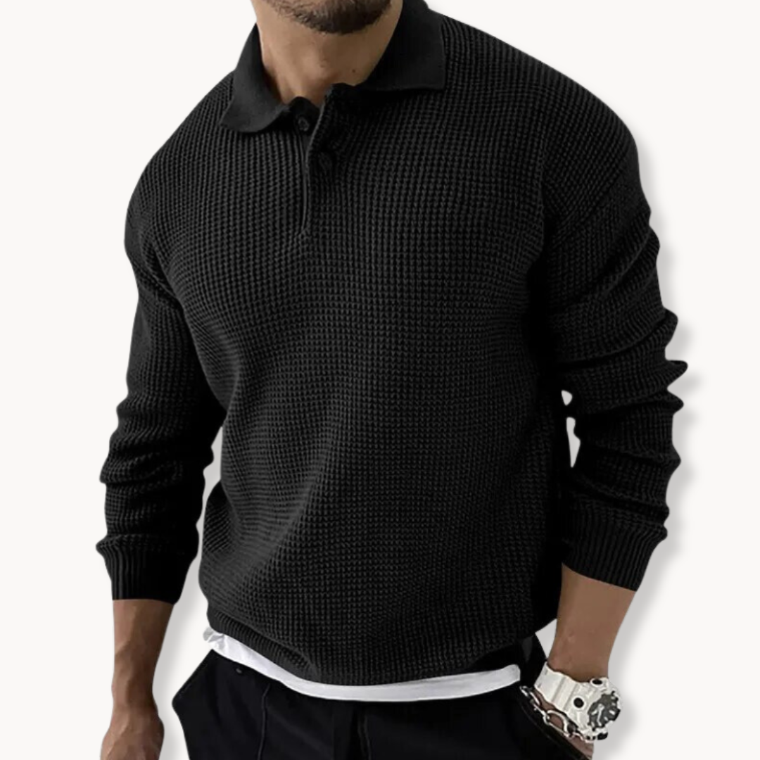 Julien - Pull Polo Tricoté