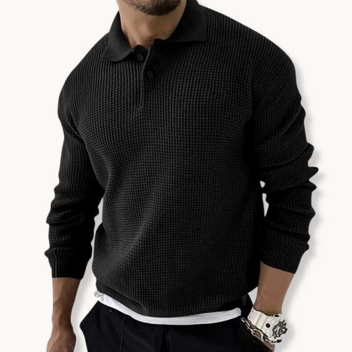 Julien - Pull Polo Tricoté