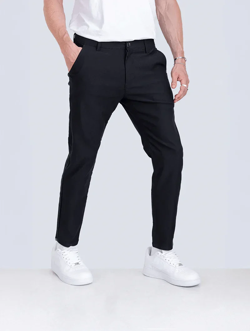 Pantalon Élastique Élégant