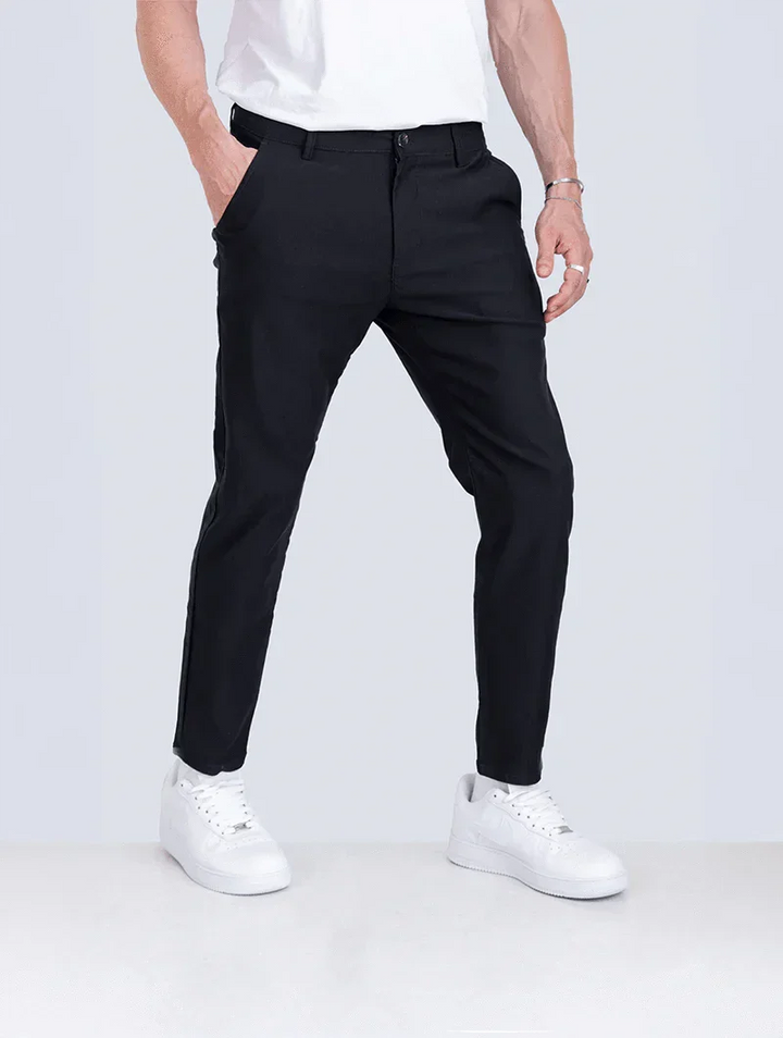 Pantalon Élastique Élégant
