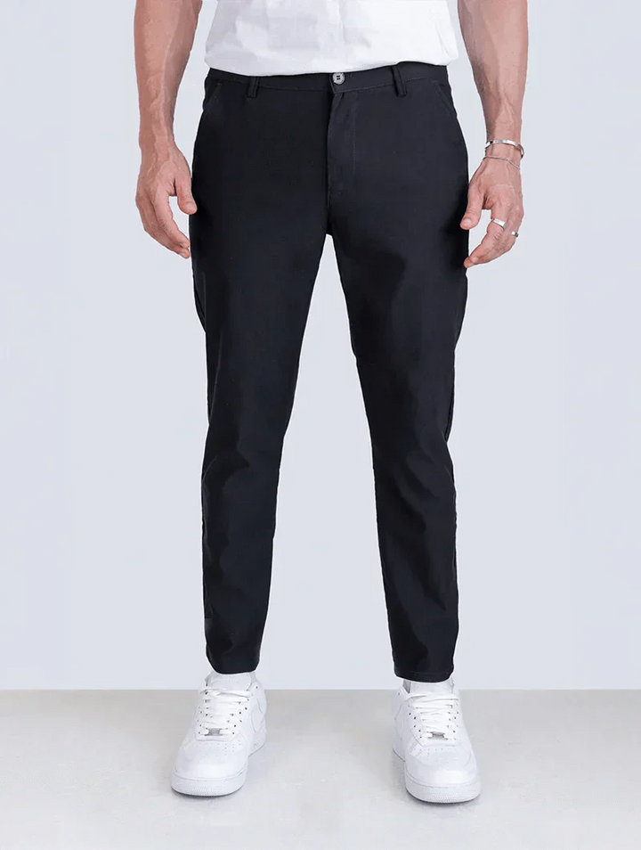 Pantalon Élastique Élégant