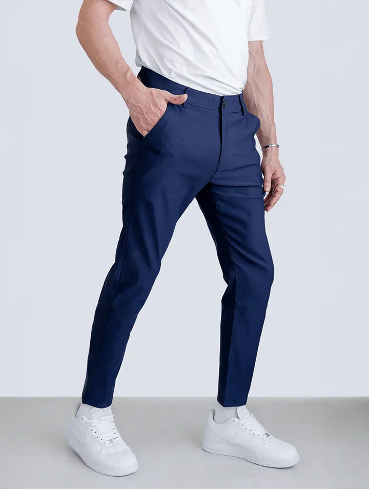 Pantalon Élastique Élégant
