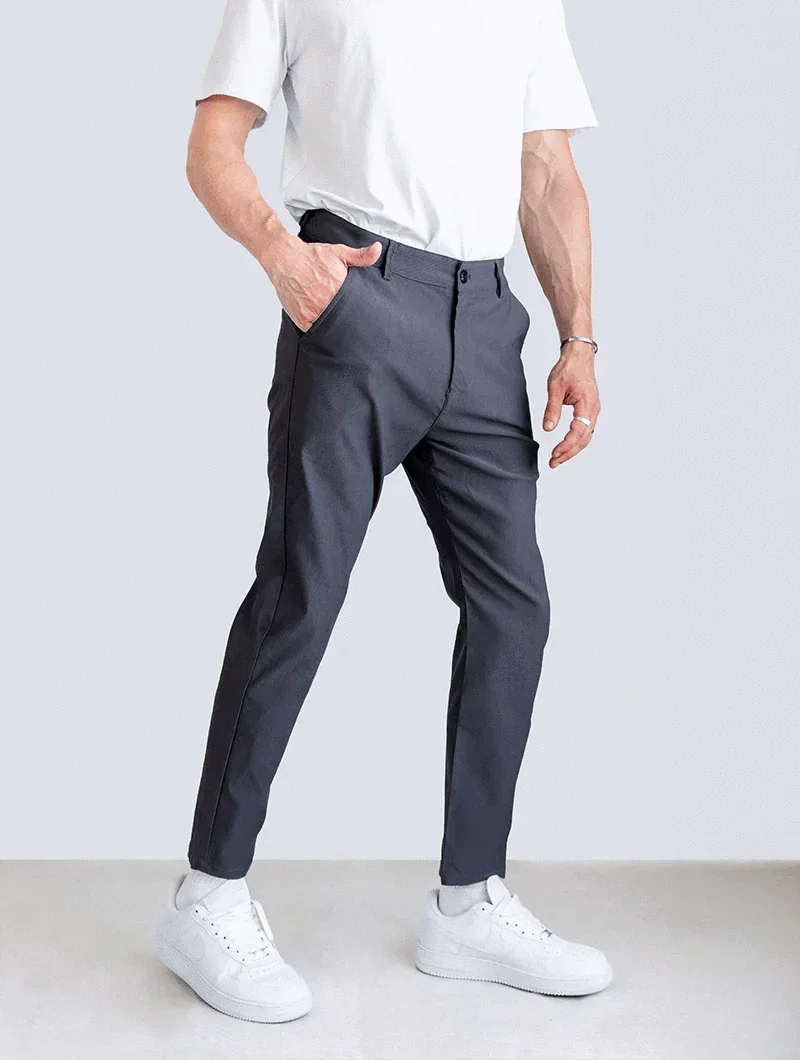 Pantalon Élastique Élégant