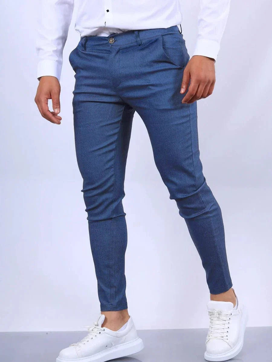 Pantalon Élastique Élégant