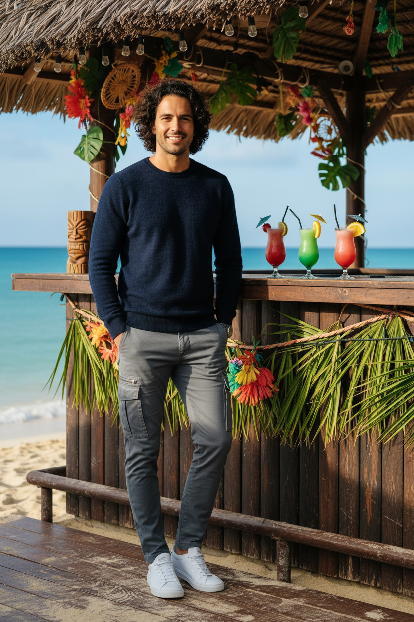 Sylvain - Pantalons Cargo Stretch
