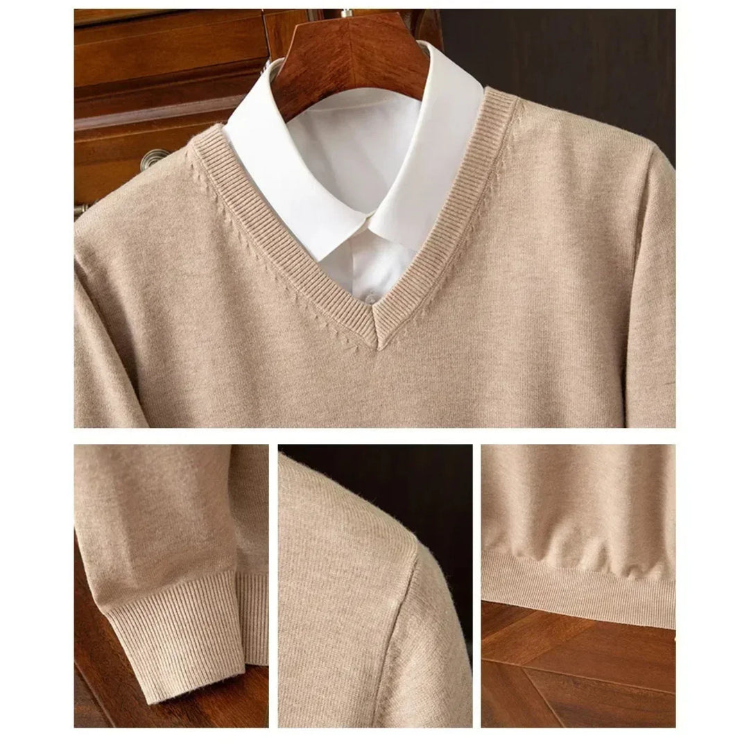Gabriel  - Pull Col V pour Hommes