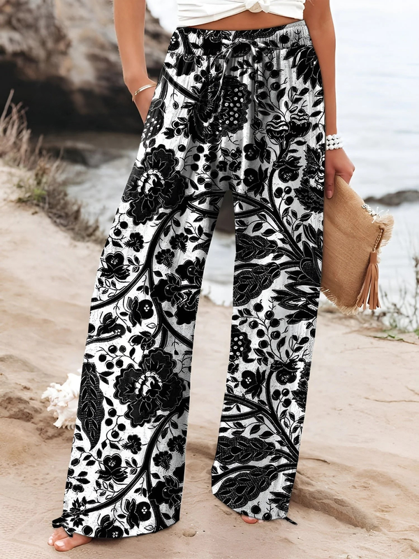 Laura | Pantalon en lin décontracté
