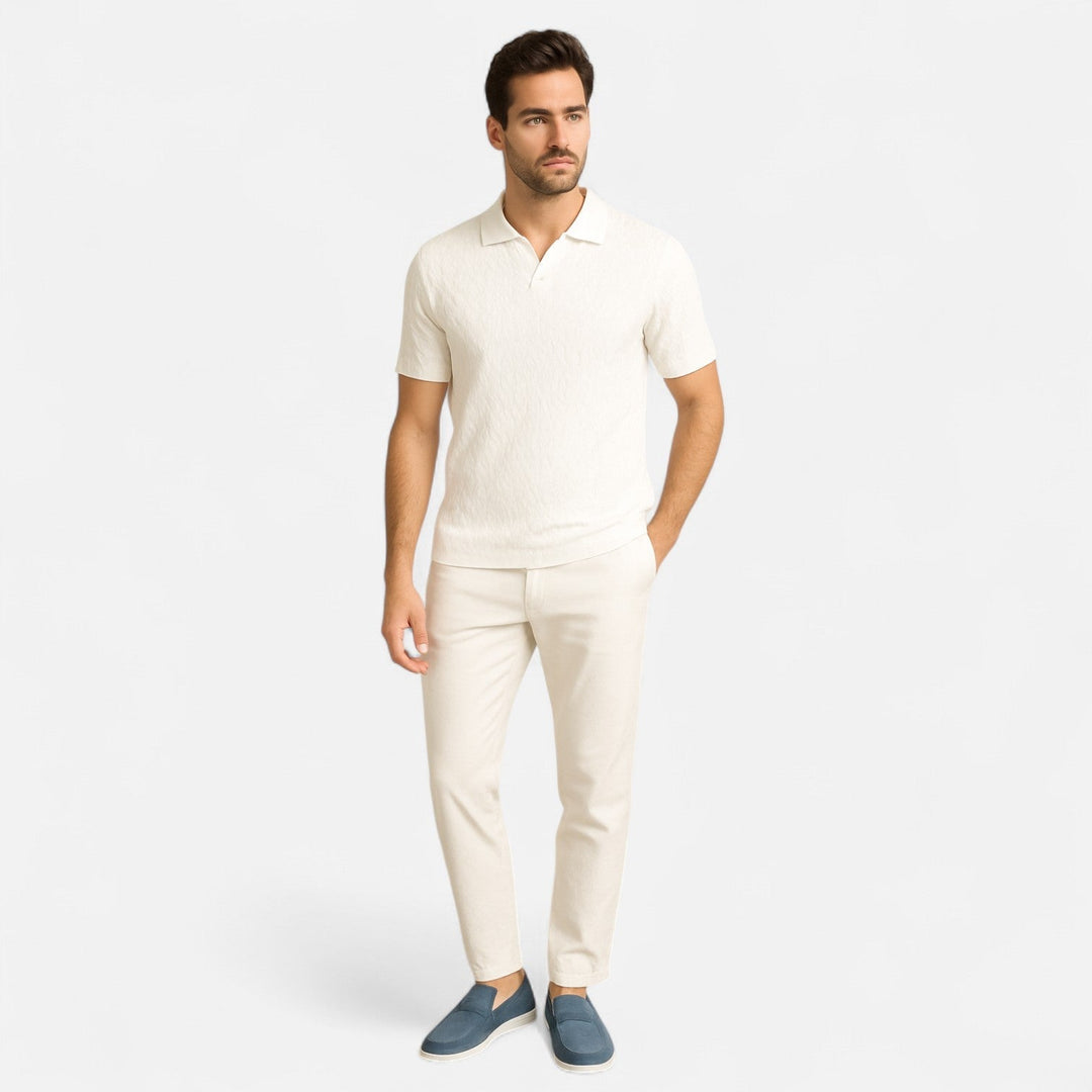 Chemise Polo - Texture Piqué Mélangé
