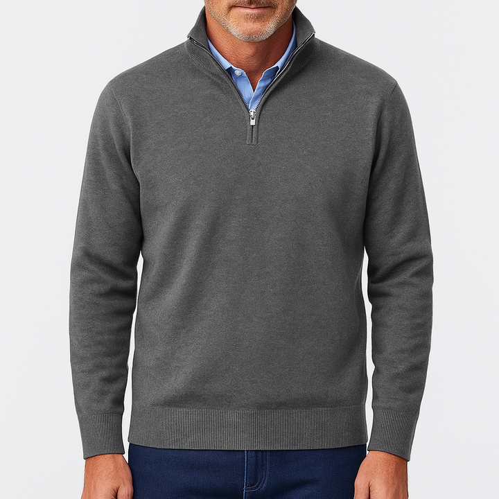 Pull Col Montant - Tissu Léger