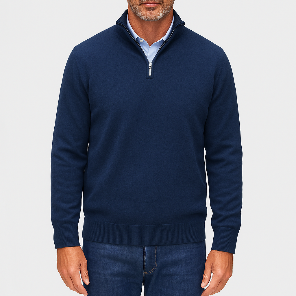 Pull Col Montant - Tissu Léger