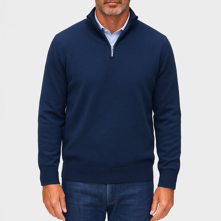 Pull Col Montant - Tissu Léger