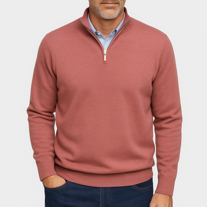 Pull Col Montant - Tissu Léger