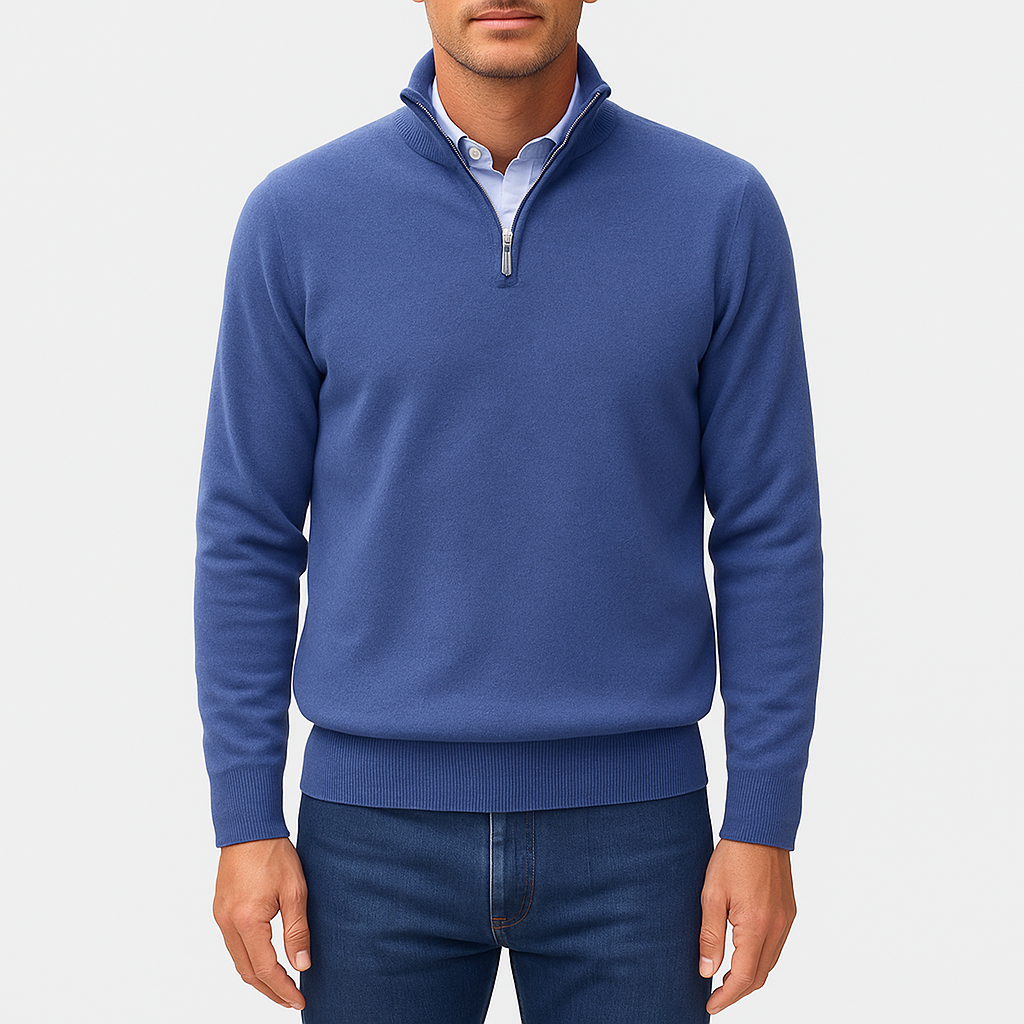 Pull Col Montant - Tissu Léger