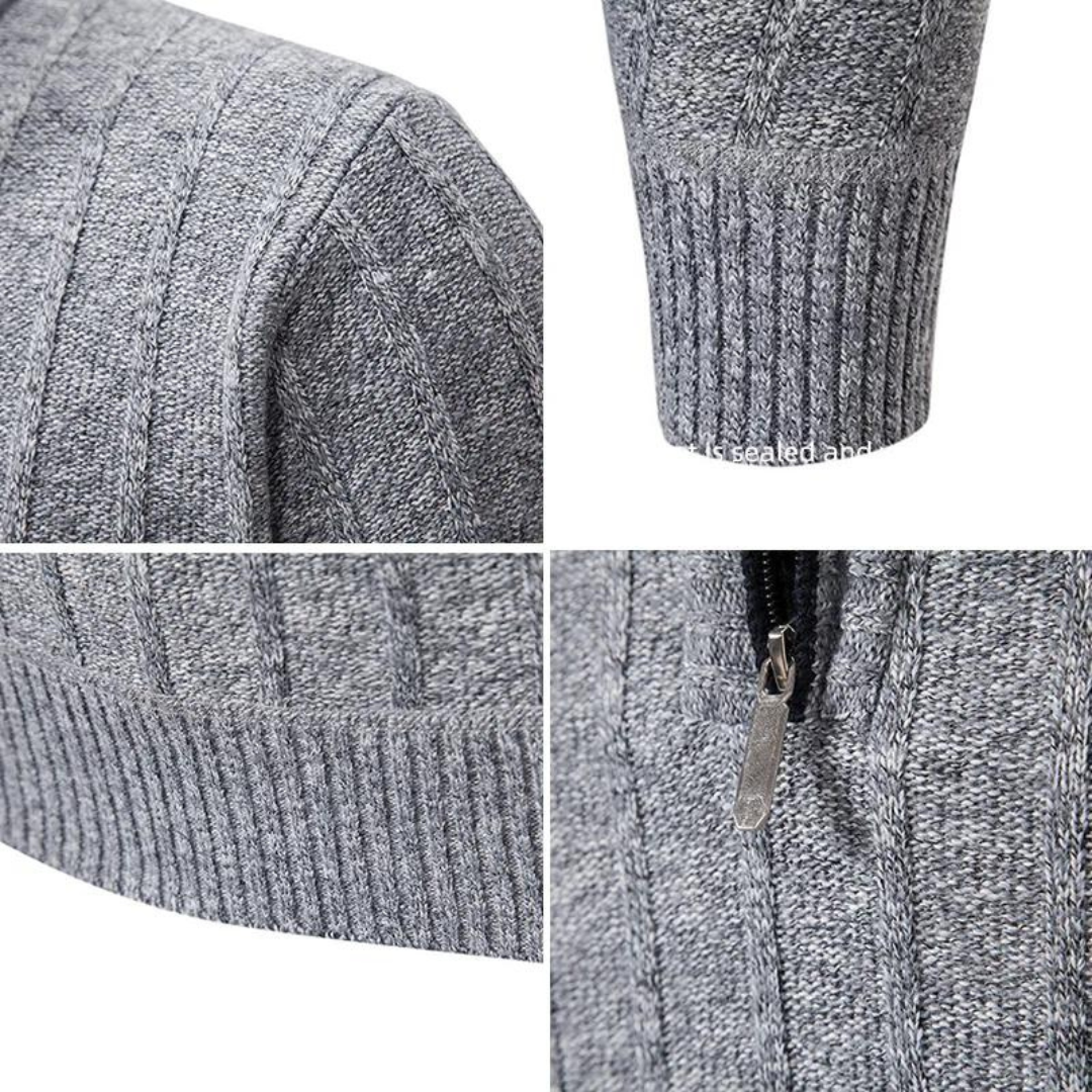Hugo - Sweat à Zip Performance Technique