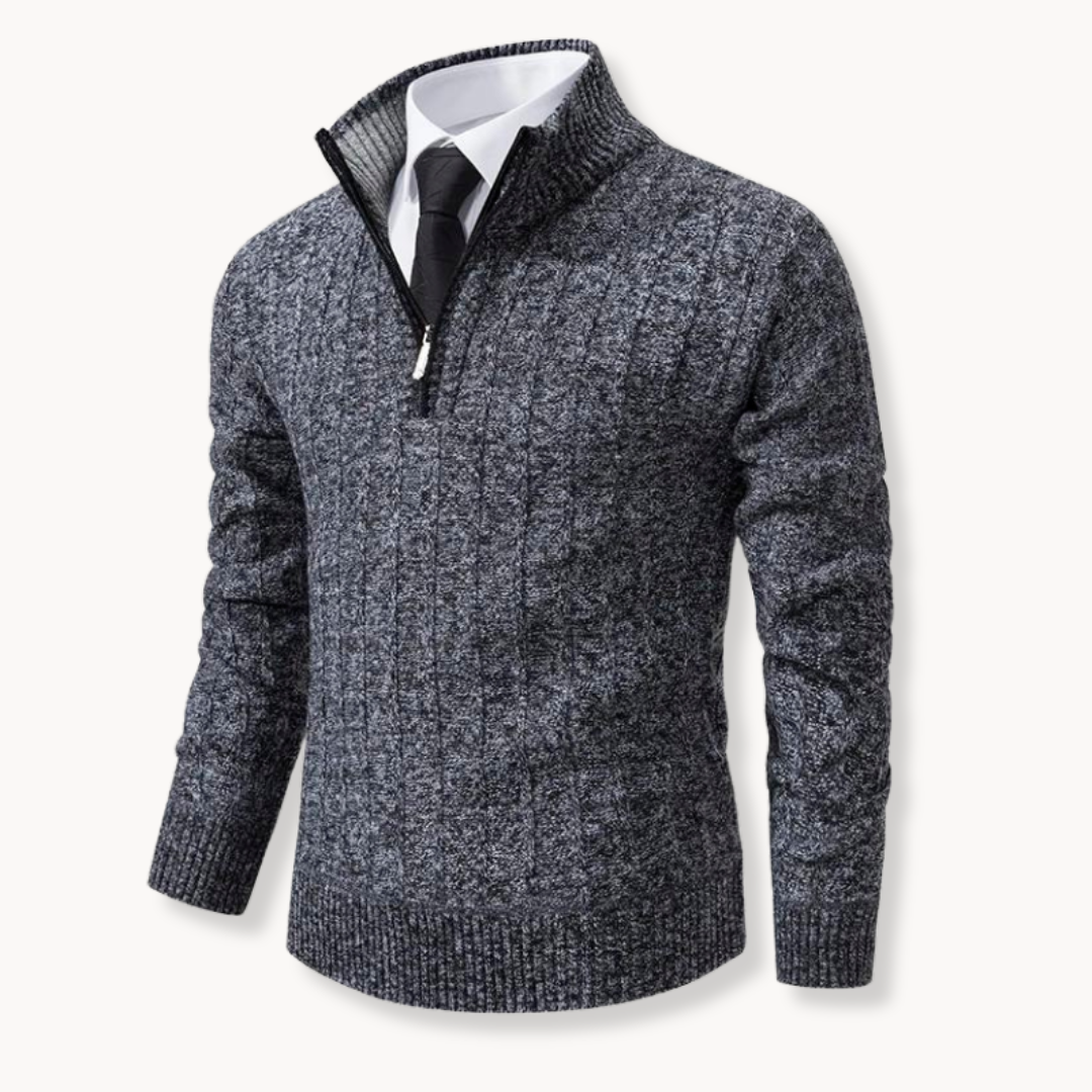 Hugo - Sweat à Zip Performance Technique