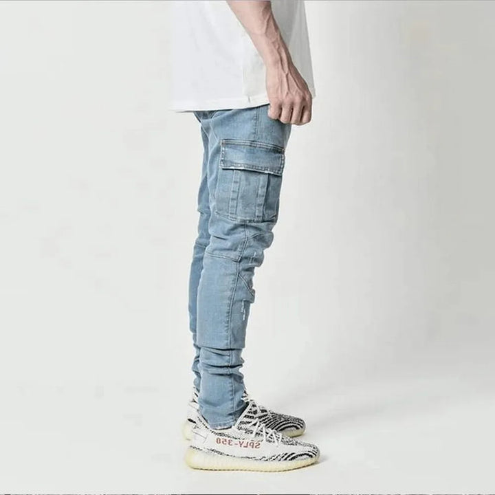 Jeans Cargo Street Élastiques
