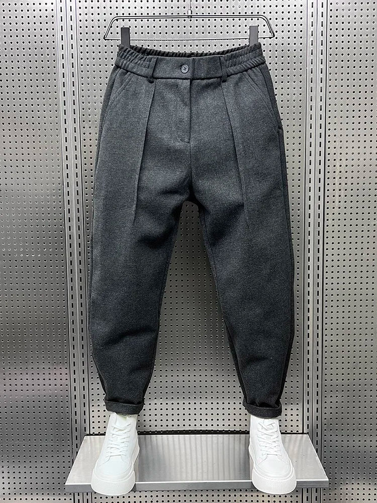 Pantalons à Texture Ajustée
