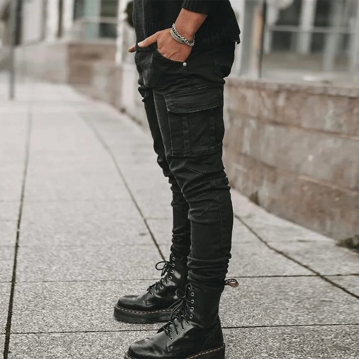 Jeans Cargo Street Élastiques