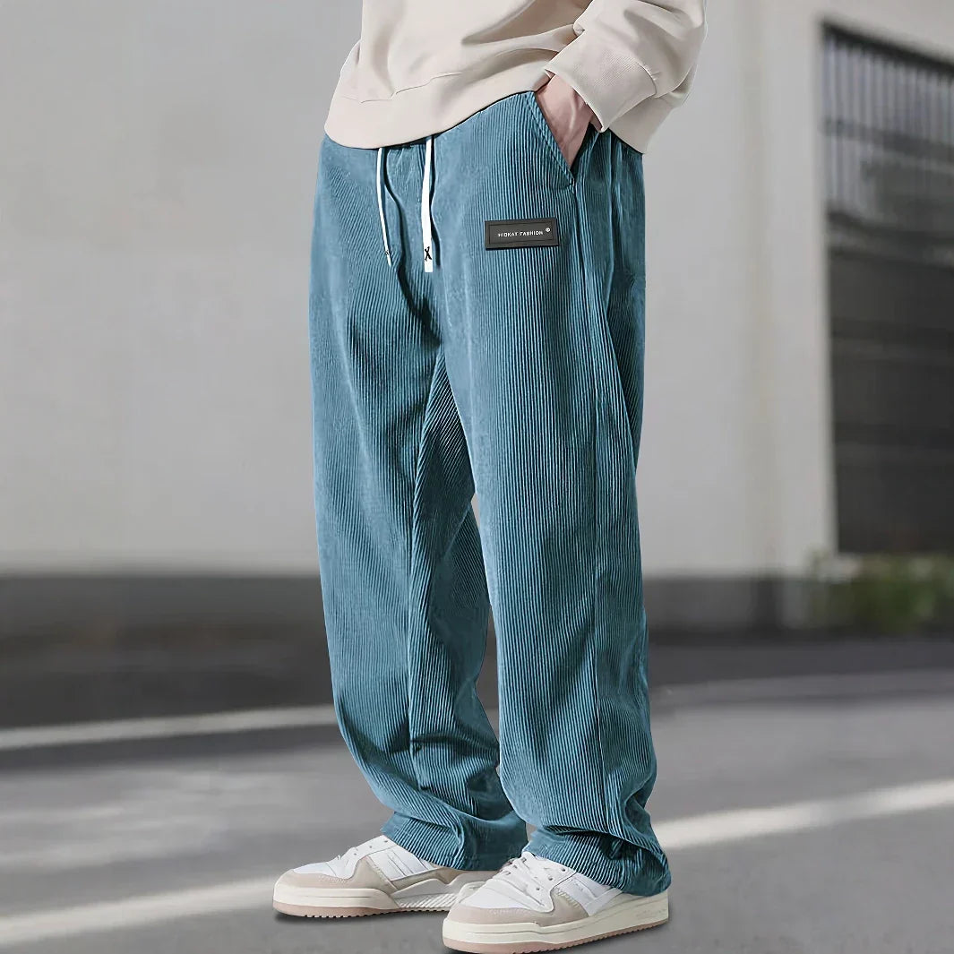 Pantalon en velours côtelé