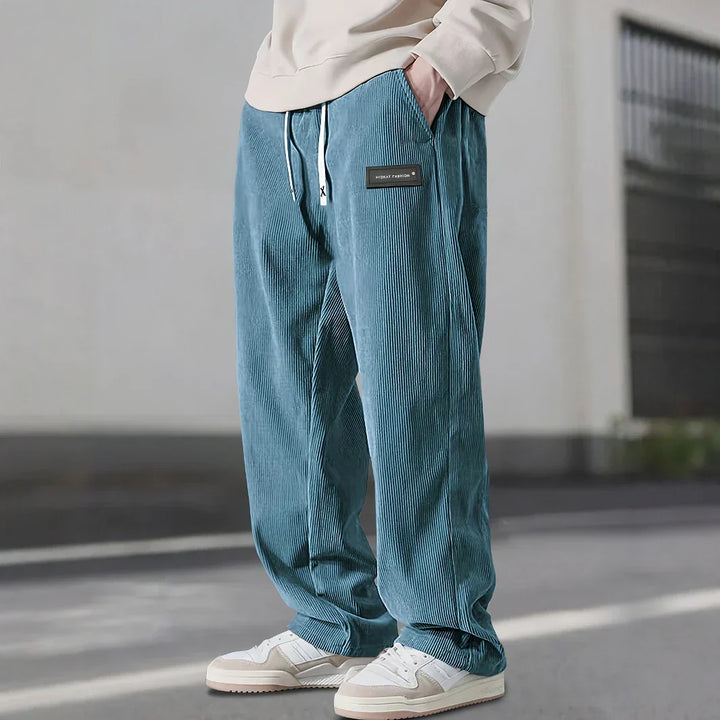 Pantalon en velours côtelé