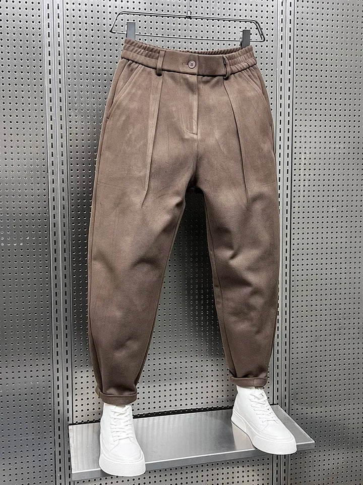 Pantalons à Texture Ajustée