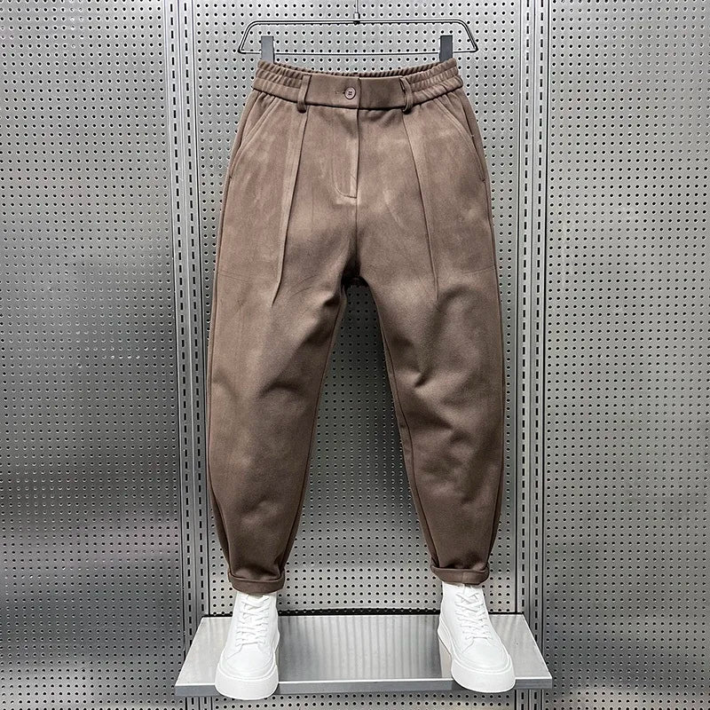 Pantalons à Texture Ajustée