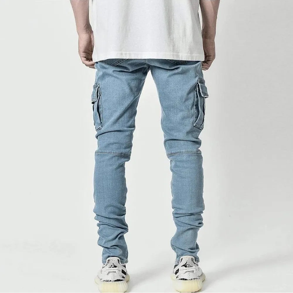 Jeans Cargo Street Élastiques