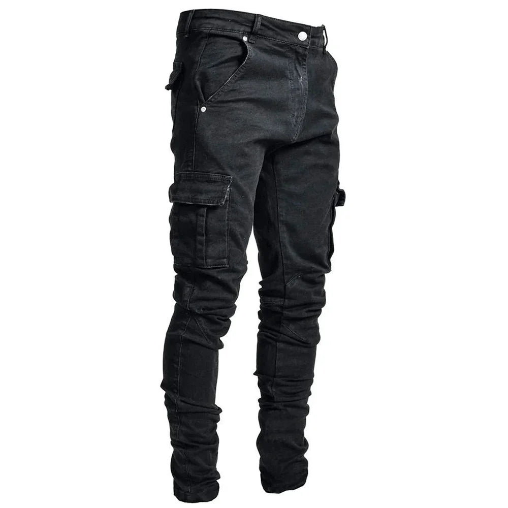 Jeans Cargo Street Élastiques