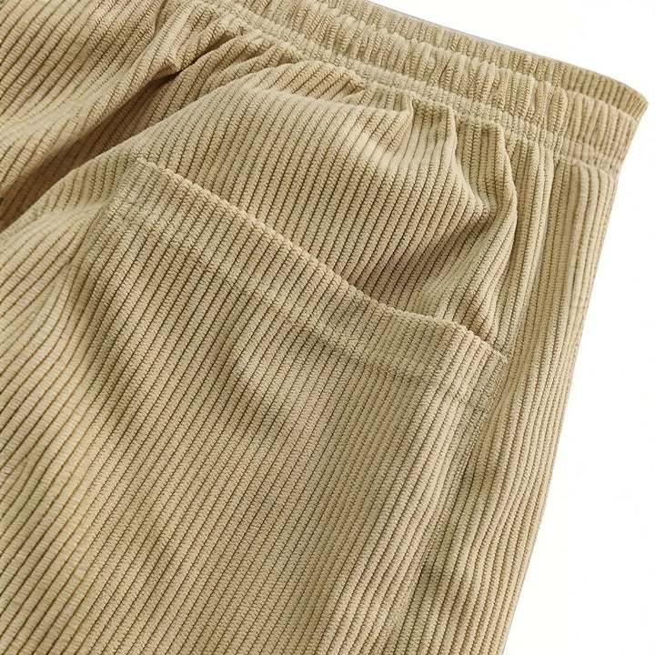Pantalon en velours côtelé