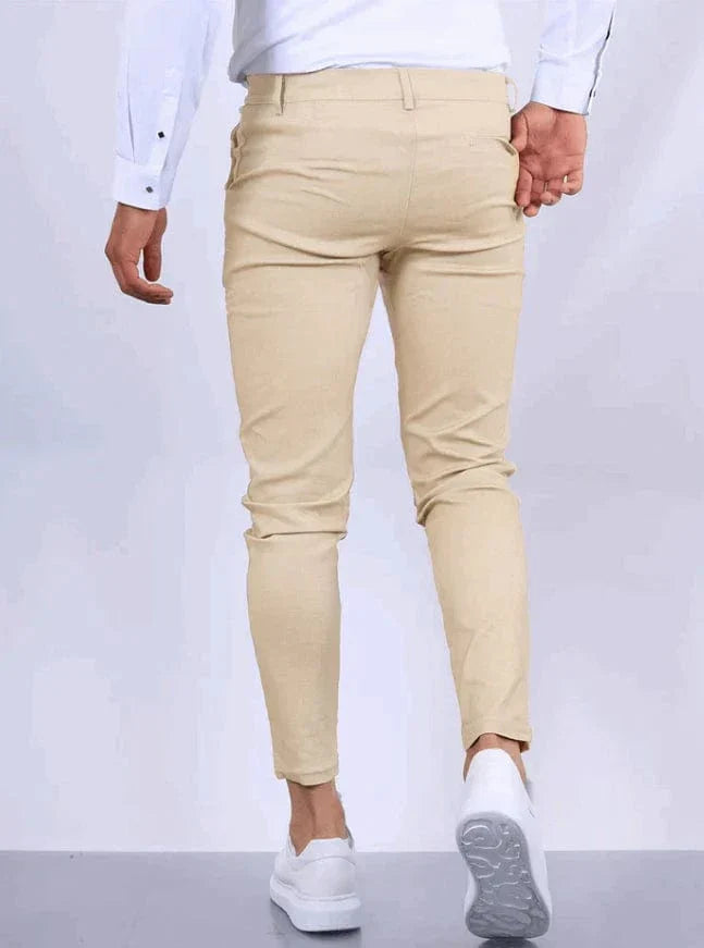 Pantalon Élastique Élégant