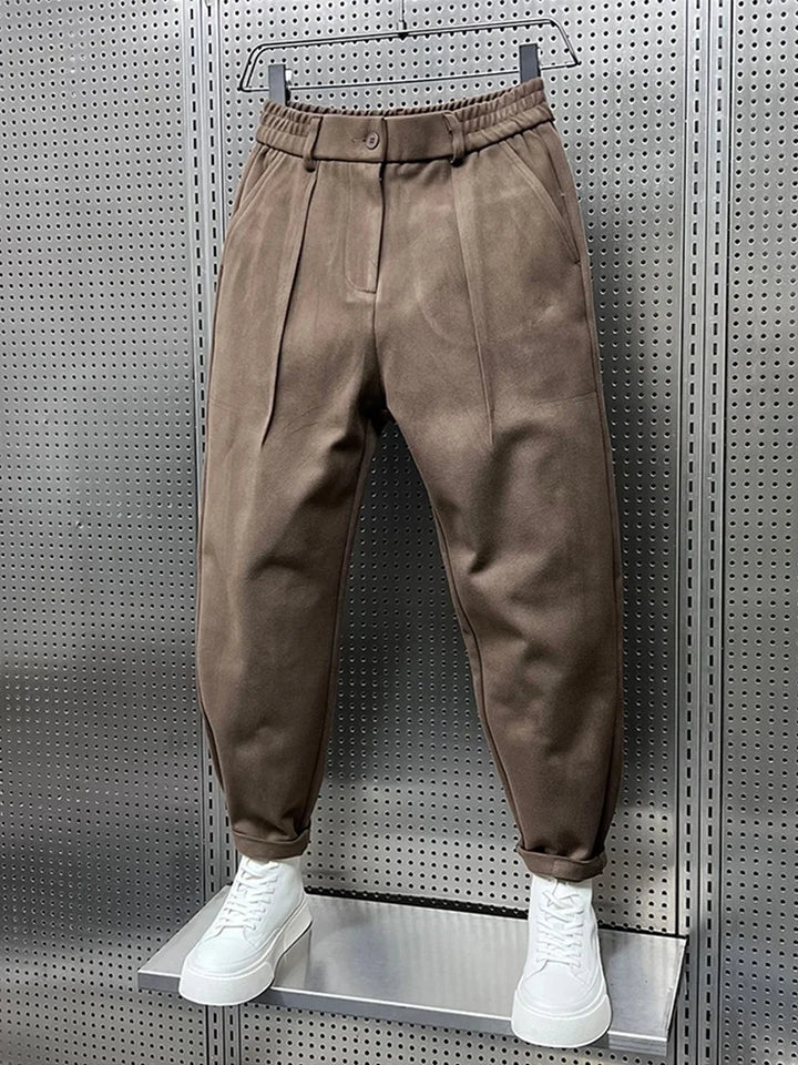 Pantalons à Texture Ajustée