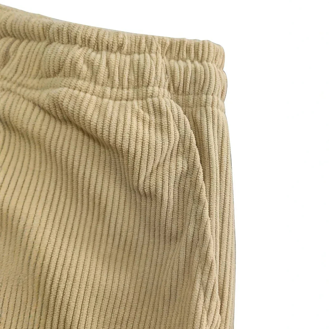 Pantalon en velours côtelé