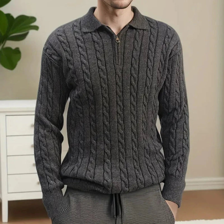 Édouard - Pull en Tricot Ajustable
