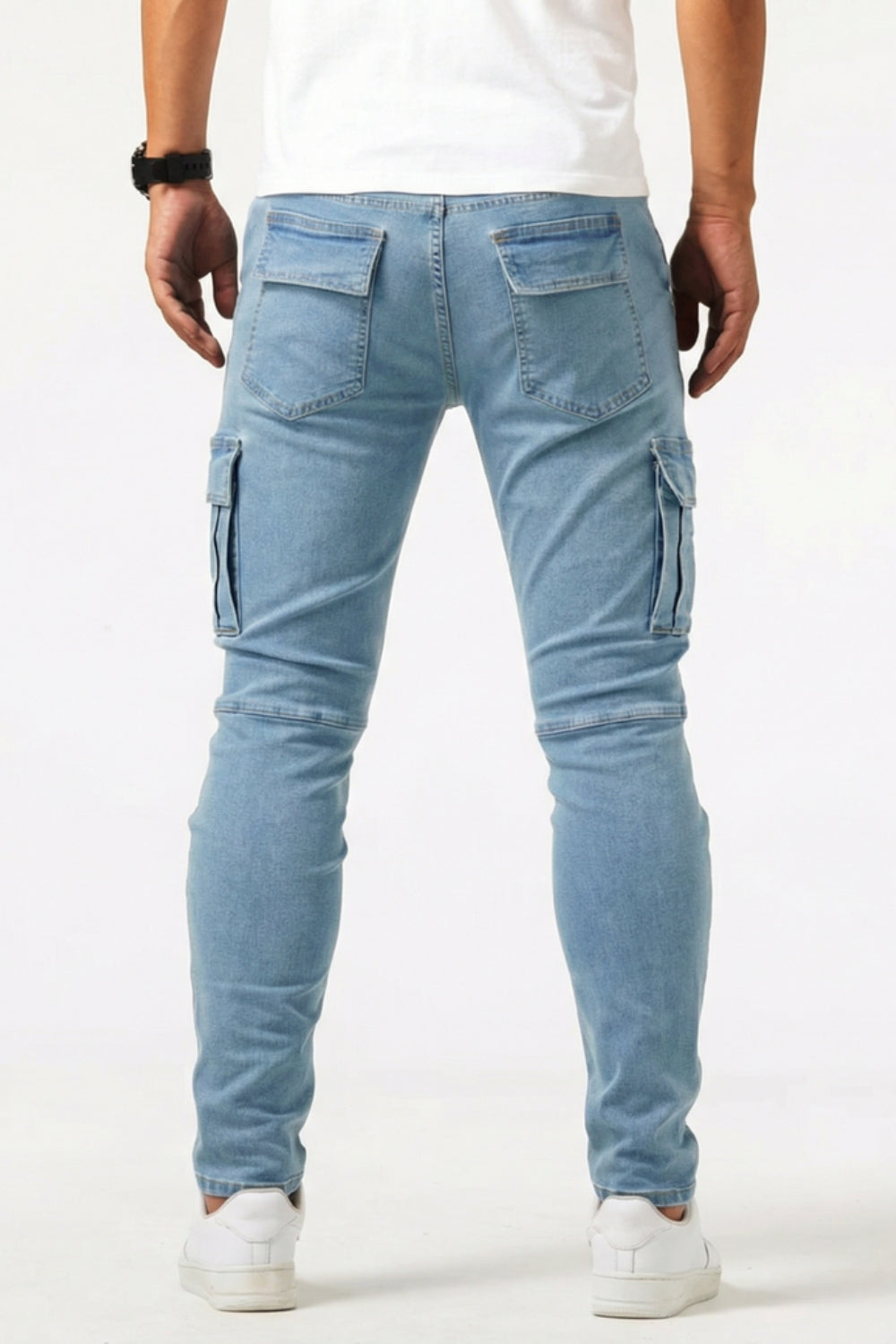Olivier - Jeans Cargo Élastiques