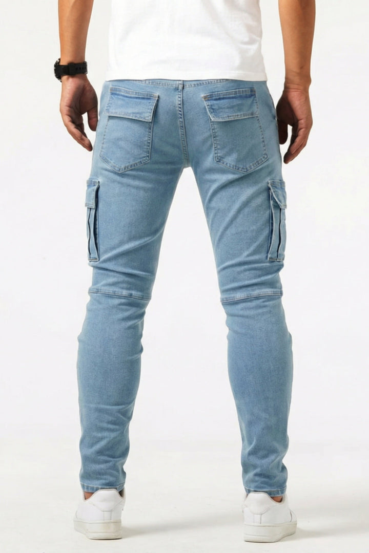 Olivier - Jeans Cargo Élastiques