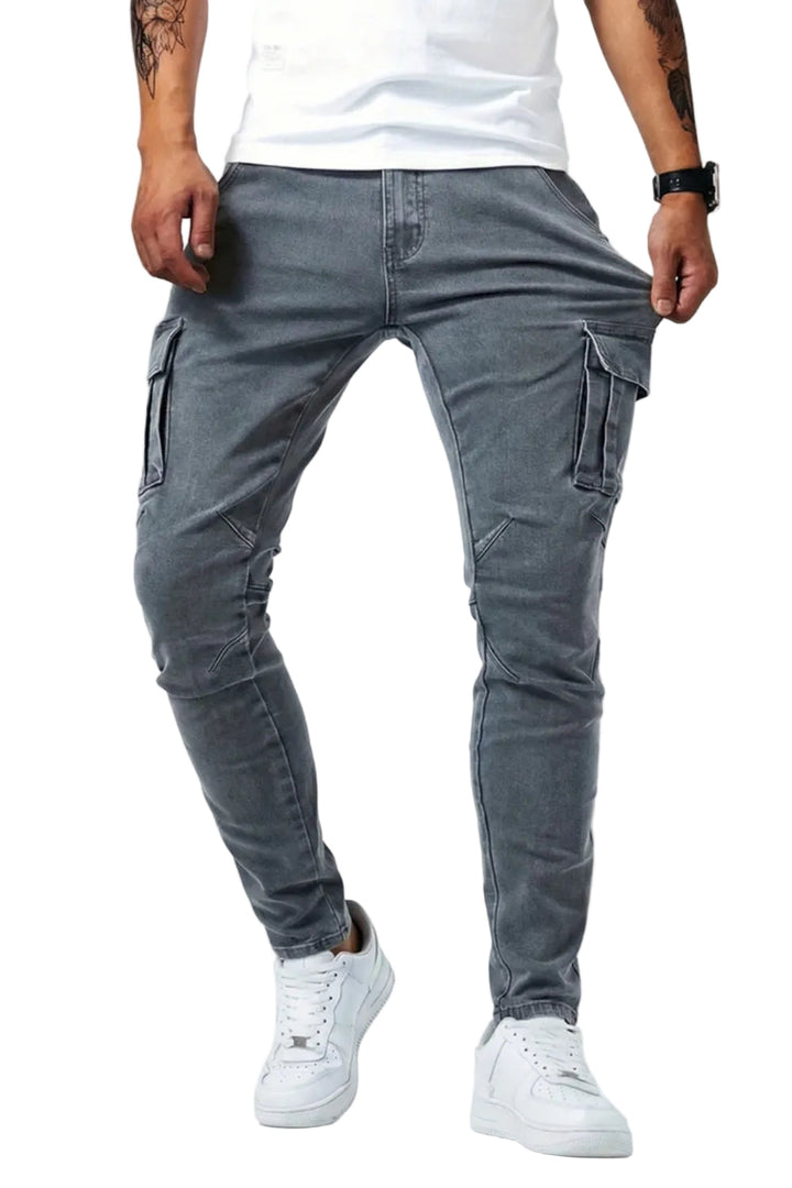 Olivier - Jeans Cargo Élastiques