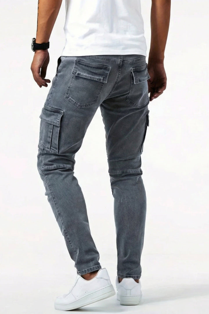 Olivier - Jeans Cargo Élastiques