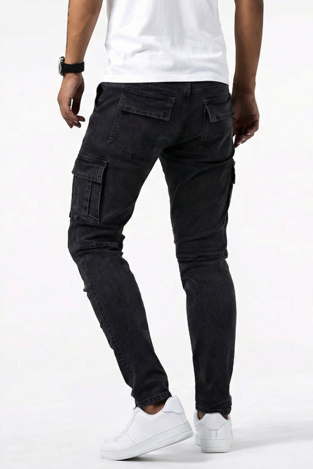 Olivier - Jeans Cargo Élastiques