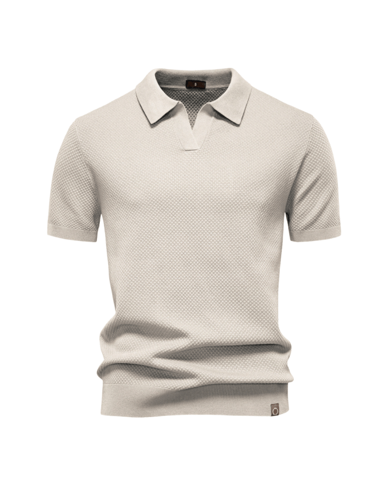 Août | Polo-shirt structuré décontracté