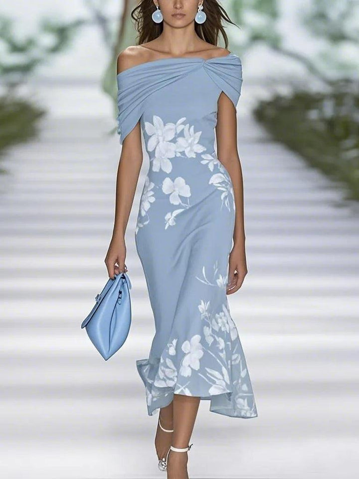 Frédérique | Robe Élégante avec Imprimé Floral
