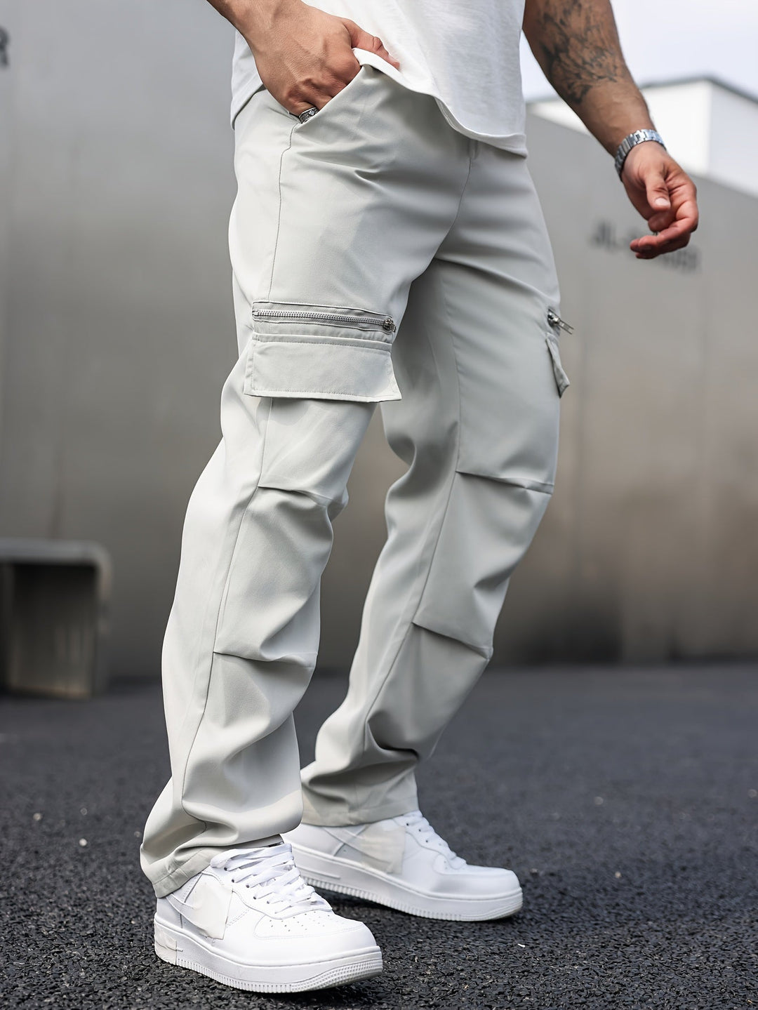 Pantalon Cargo Décontracté
