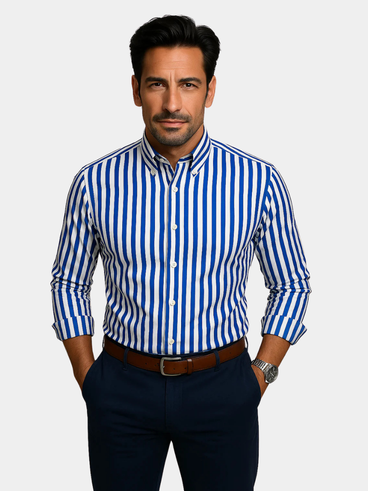 Klauf | Chemise rayée pour hommes
