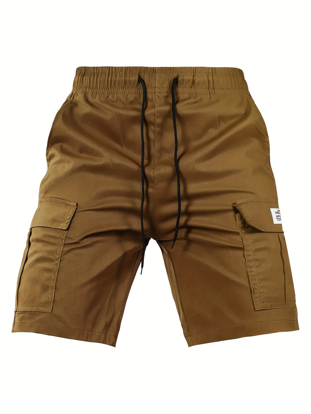 Pantalon Cargo Court d'Été avec Taille Élastique